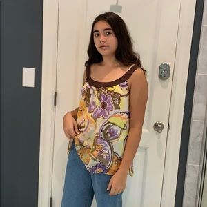 Retro print Milly shirt